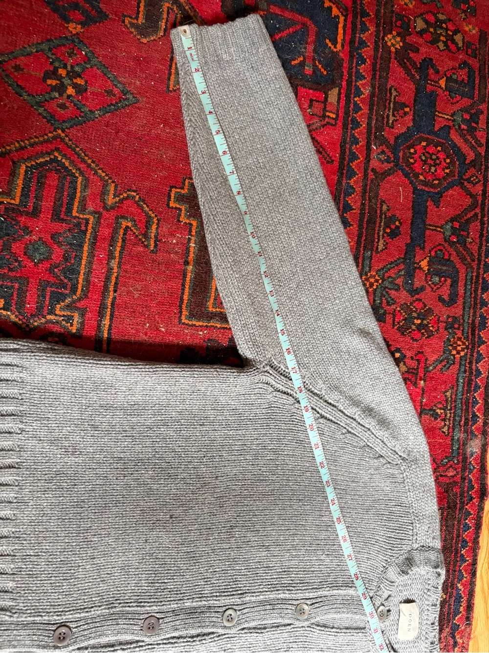 Dôen Adley Cardigan in Grey - Picture 11 of 12